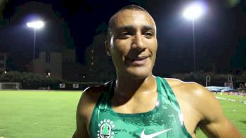 Ashton Eaton talks mindset going into World Championships after running a PR in the 400m