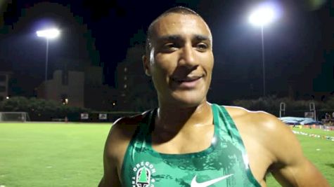 Ashton Eaton talks mindset going into World Championships after running a PR in the 400m