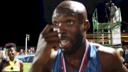 LaShawn Merritt still pleased with 300m win despite having a bug fly into his eye