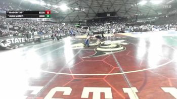 Boys 3A 106 lbs Champ. Round 3 - Juan Mateo, Gig Harbor vs Mason Taft, Mt. Spokane