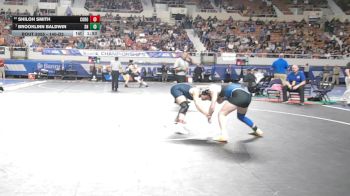 140-D2 Champ. Round 1 - Brooklinn Baldwin, Snowflake High School vs Shiloh Smith, Coronado High School