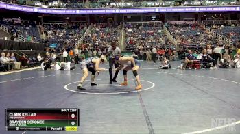 2A 175 lbs Cons. Round 2 - Brayden Scronce, North Wilkes vs Clark Kellar, Pasquotank