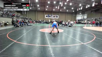 190 lbs Cons. Round 5 - Garrett Williams, Choctaw vs Michael Scott, Odessa