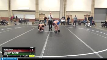 120 lbs Round 3 - Andrew Clayton, CKWA vs Gary High, Higher Calling Wrestling Club