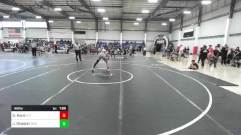190 lbs Round Of 16 - Dominic Kaut, No Team vs Justus Ghaster, Grindhouse WC