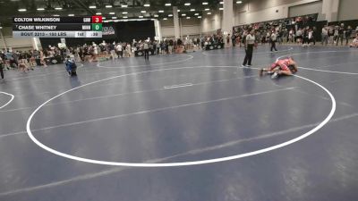 150 lbs Cons. Quarters - Colton Wilkinson, Greater Heights Wrestling vs Chase Whitney, Minnesota