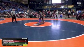 135 lbs Cons. Round 3 - Jordan Bicknell, Stanford (Olympia) vs Ariel Foreman, Chicago (Phoenix Military Academy)