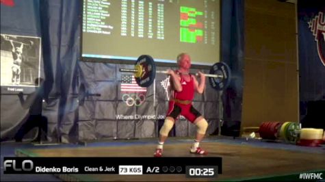 Boris Didenko (M75, 77kgs) CJ 73 kgs