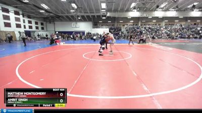 197 lbs Cons. Round 2 - Amrit Singh, Menlo (Calif.) vs Matthew Montgomery, Briar Cliff (Iowa)