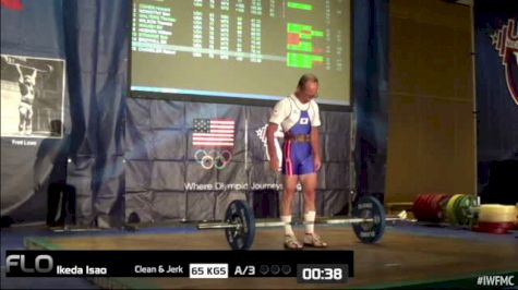 Isao Ikeda (M70, 56kgs) CJ 65 kgs