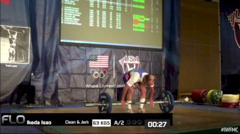 Isao Ikeda (M70, 56kgs) CJ 63 kgs