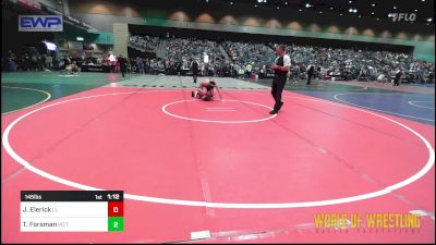 145 lbs Round Of 32 - Jeffrey Elerick, Lovelock Mustangs vs Tristan Forsman, Victory Wrestling Club,wa