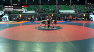 1A-4A 132 Champ. Round 2 - Owen Meads, Ashville vs Atlas Wells, Shoals Christian Schools