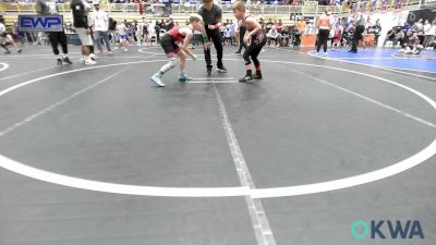 83 lbs Semifinal - Wyatt Brien, Pawnee Wrestling Club vs Henry Hibdon, Barnsdall Youth Wrestling