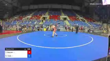 100 lbs Round Of 32 - Ty Reeves, Colorado vs Colby Cook, Oregon