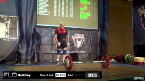 Gary Deal (M70, 105+kgs) CJ 85 kgs 2