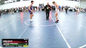 140 lbs Cons. Round 2 - Owen Miller, Grand Blanc vs Anthony Fernandez, Eagle Empire