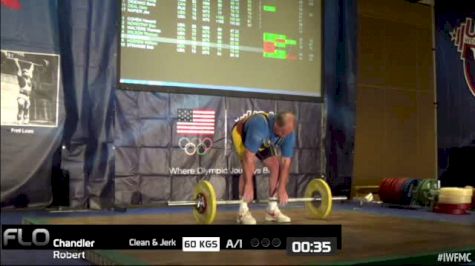 Robert Chandler CJ 60 kgs