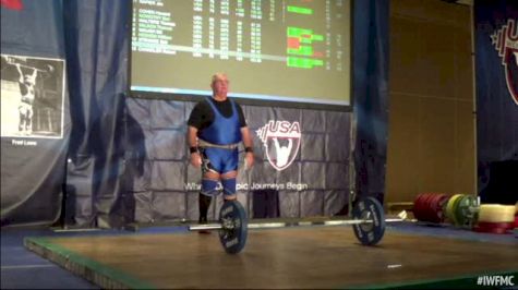 Kim Butts (M70, 105+kgs) CJ 65 kgs