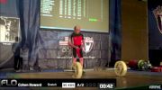Howard Cohen (M80, 69kgs) Snatch 35 kgs
