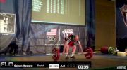 Howard Cohen (M80, 69kgs) Snatch 30 kgs