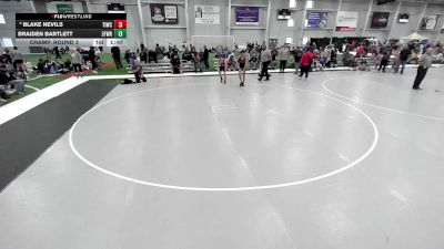 16U Boys - 126 lbs Champ. Round 3 - Braiden Bartlett, 3F Wrestling vs Blake Nevils, Team Idaho Wrestling Club