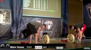 Thomas Wilson (M75, 69 kgs) Snatch 35 kgs