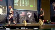 Thomas Walters (M75, 69 kgs) Snatch 35 kgs