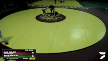 90 lbs Cons. Round 2 - Will Oksness, OTC (Ottertail) vs Henry Modrow, Rockford