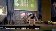 Russell Williams (M75, 85kgs) Snatch 50 kgs