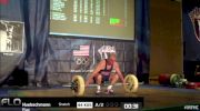 Ray Huebschmann (M70, 85kgs) Snatch 44 kgs