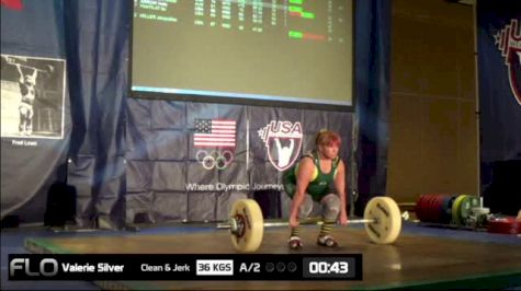 Valerie Silver (W65, 69kgs) CJ 36 kgs