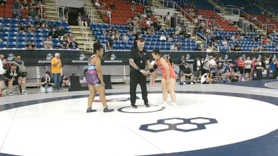 207 lbs Champ. Rd Of 32 - Keleigh Russell-Smith, Idaho vs Rhema Woolcock, Connecticut