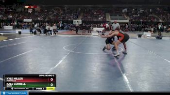 126 lbs Cons. Round 2 - Kale Cornell, Burns vs Kyle Miller, Post Falls