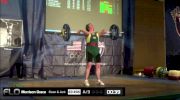 Grace Morrison (W60, 75kgs) CJ 63 kgs World Record