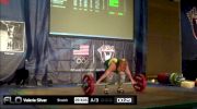 Valerie Silver (W65, 69kgs) Snatch 29 kgs