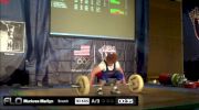 Marilyn Munkres (W70, 75+kgs) Snatch 30 kgs