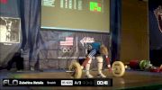 Natalia Zubehina (W60, 75+kgs) Snatch 35 kgs