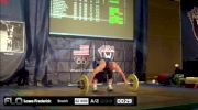 Frederick Lowe (M65, 69kgs) Snatch 62 kgs