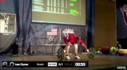Clymer Law (M65, 105kgs) Snatch 54 kgs