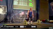 Frederick Lowe (M65, 69kgs) Snatch 58 kgs