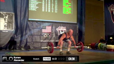 Alexander Kurnev (M65, 77kgs) 76 kgs