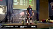 Charles Carlton (M65, 105+kgs) Snatch 53 kgs