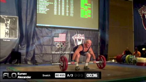 Alexander Kurnev (M65, 77kgs) 80 kgs