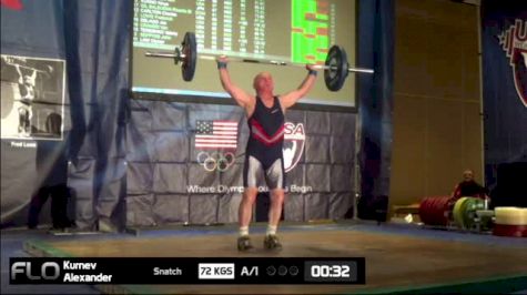 Alexander Kurnev (M65, 77kgs) 72 kgs