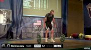 Larry Steinkraus (M65, 85kgs) Snatch 45 kgs