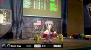 Kinya Konno (M65, 77kgs) Snatch 62 kgs