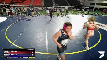 140 lbs Round 1 - Trinity Stoner, Montana vs Bristol Mattix, Montana