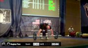 Tom Hughes (M65, 105kgs) Snatch 67 kgs