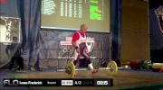 Joe DeLago (M60, 69kgs) Snatch 62 kgs